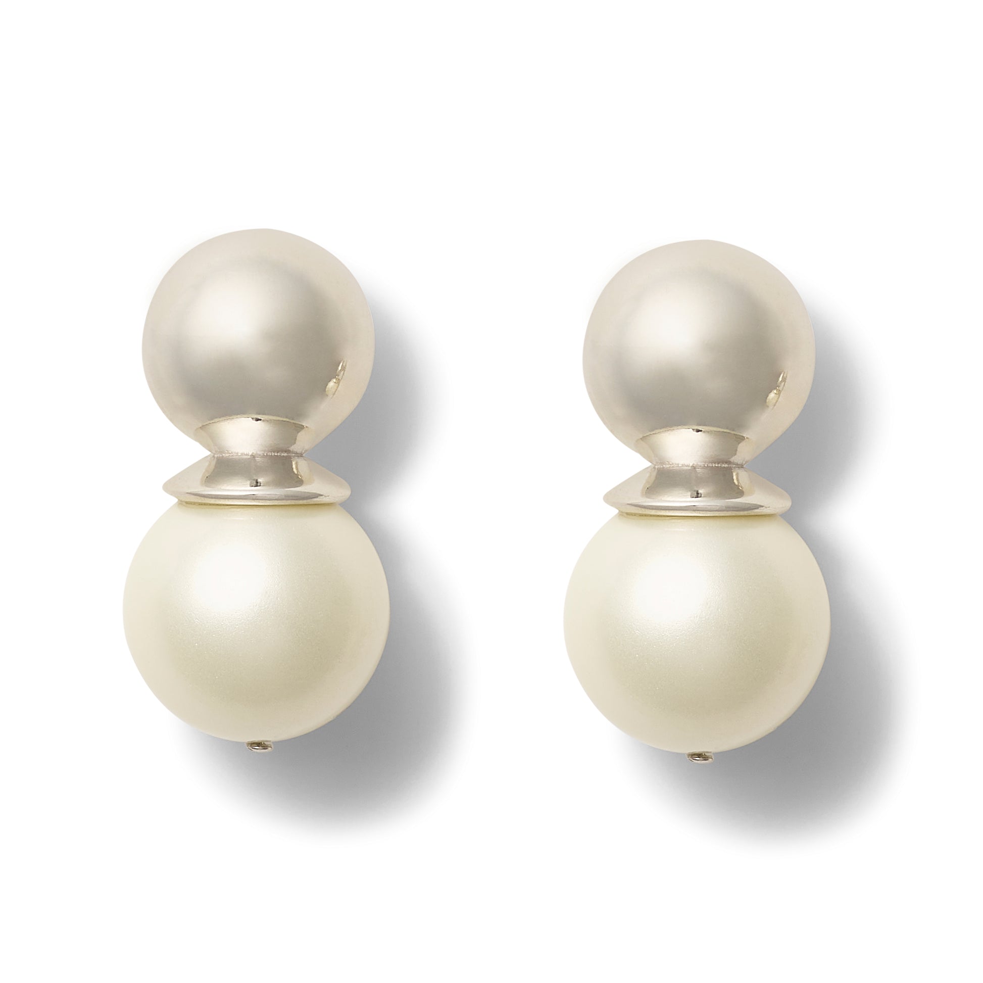 Bold Sterling Lady Earring