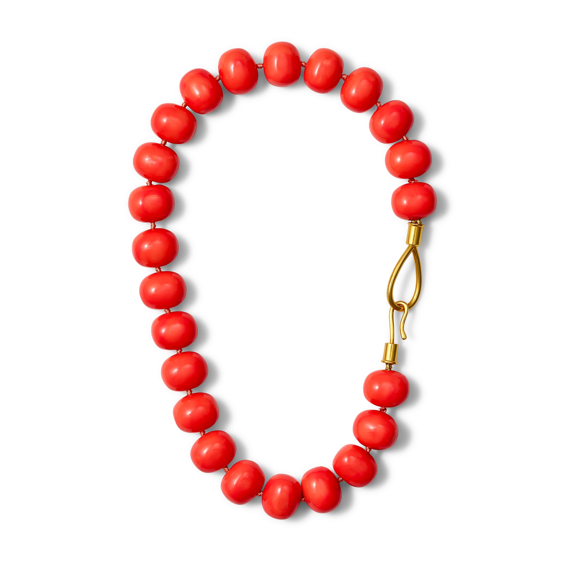Salmon Lasso Necklace