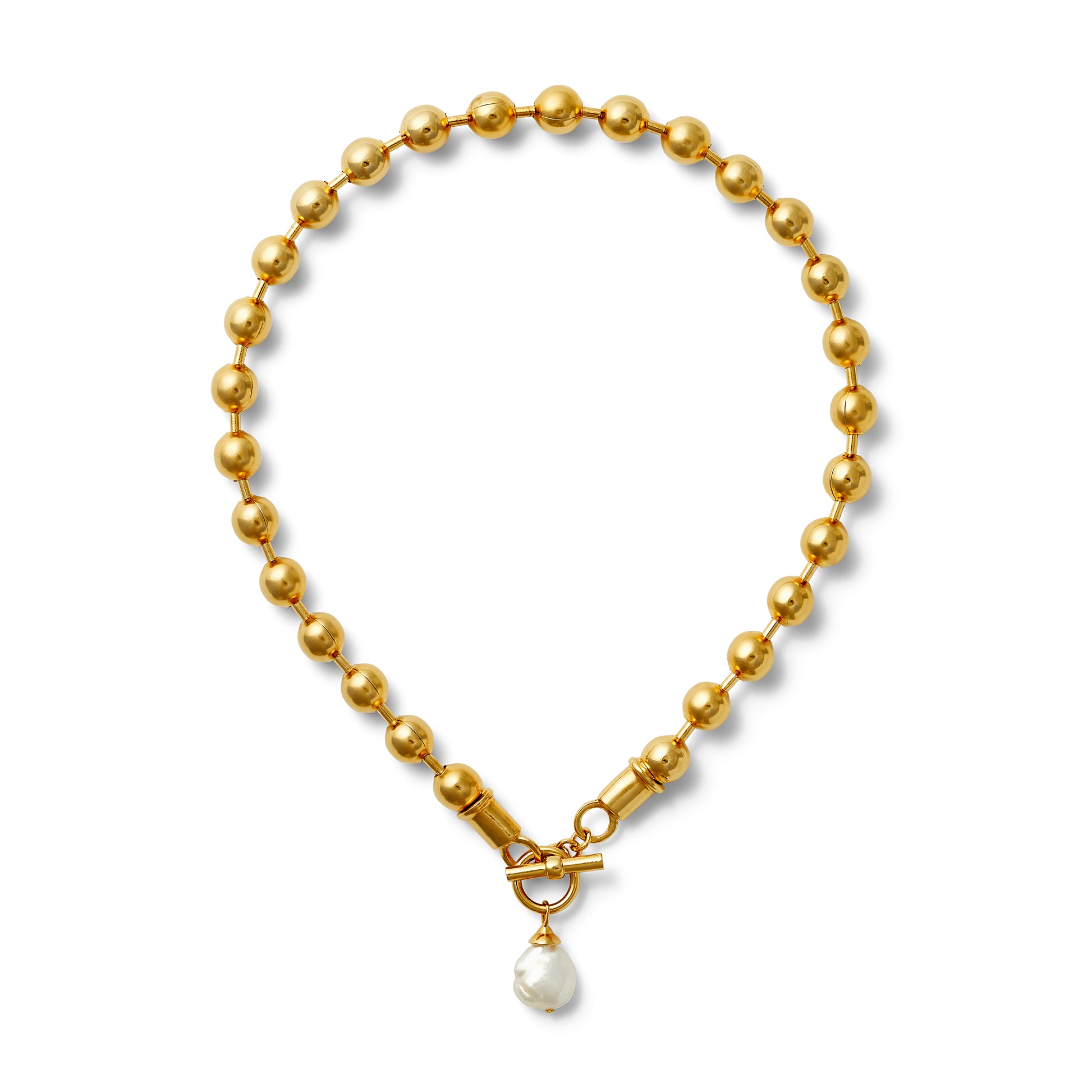 Baroque Droplet Necklace