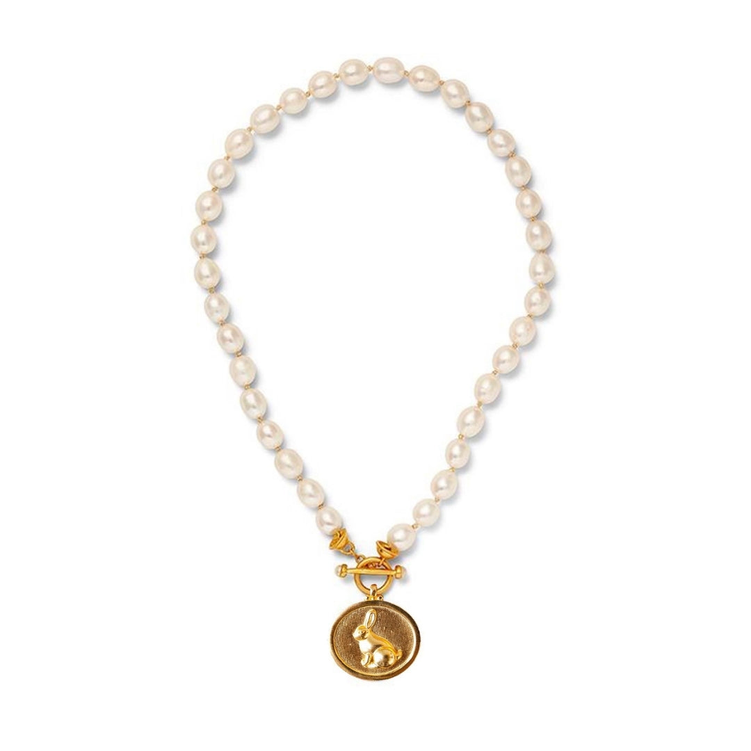 Little Freshwater Bird Pendant Necklace