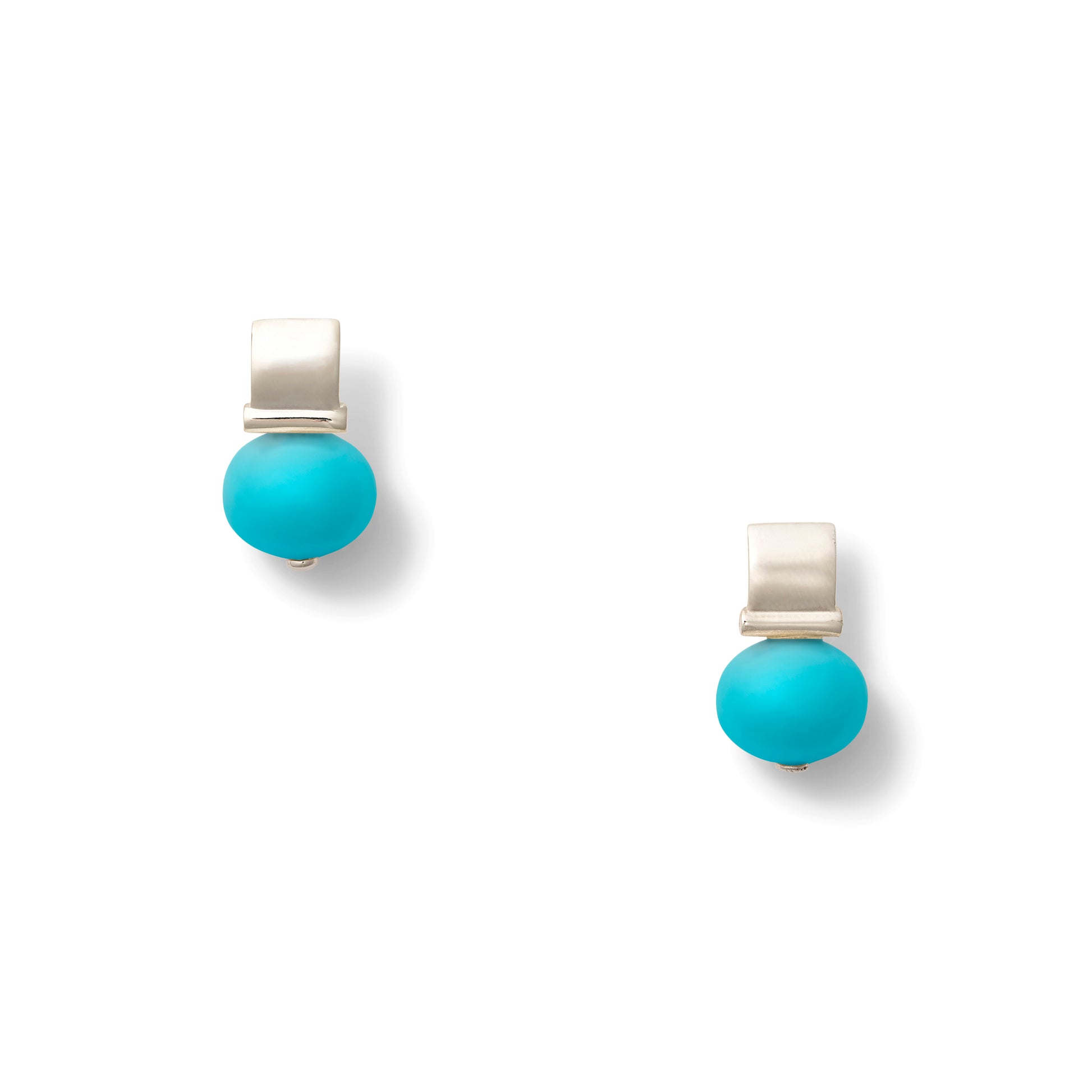 Smooth + Sculpted Baby Pebble Post Sterling