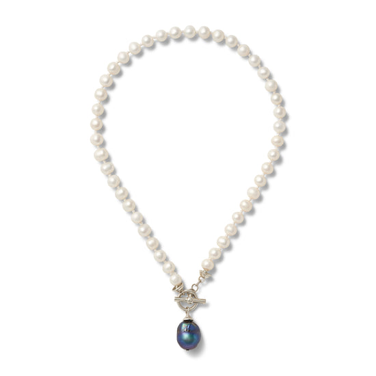 Load image into Gallery viewer, White Baroque + Sterling White Pearls
