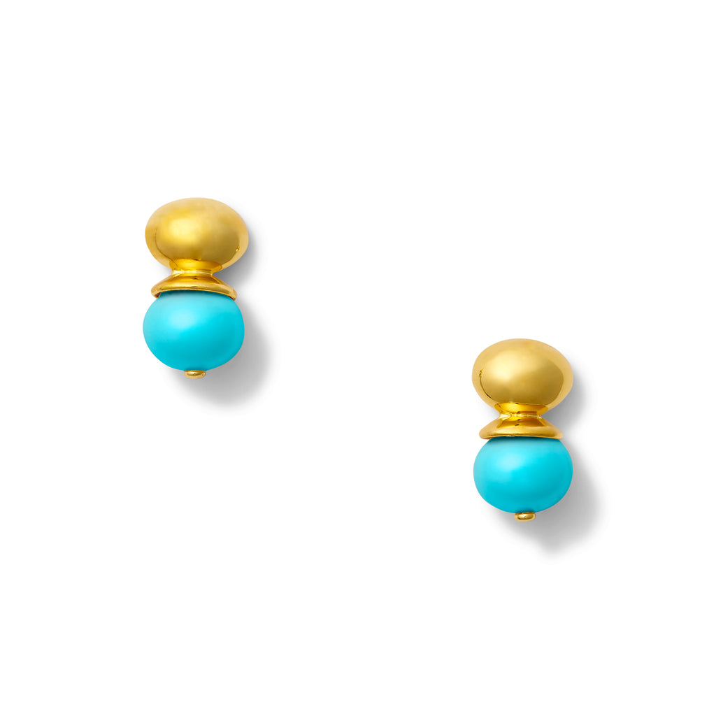 Baby Pebble Pearl Orb Earring