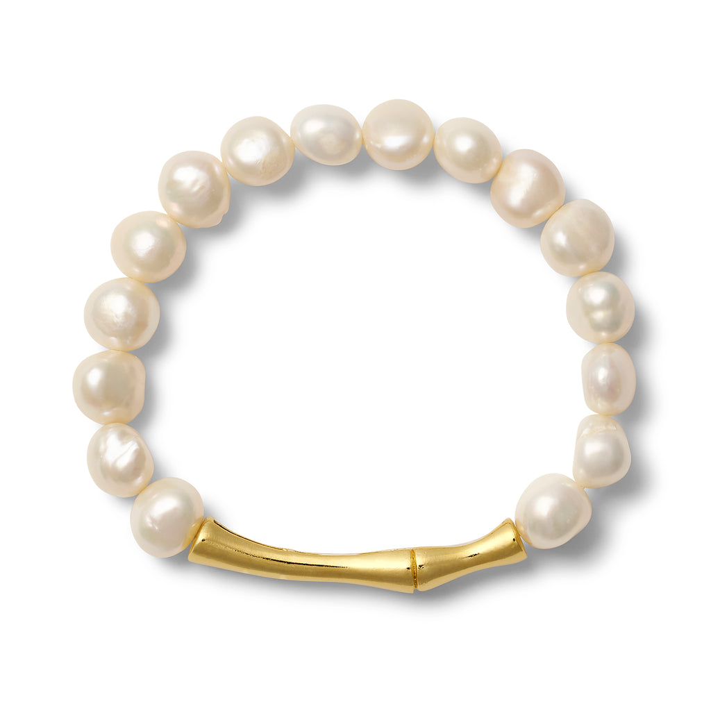 Bamboo Pearl Bracelet