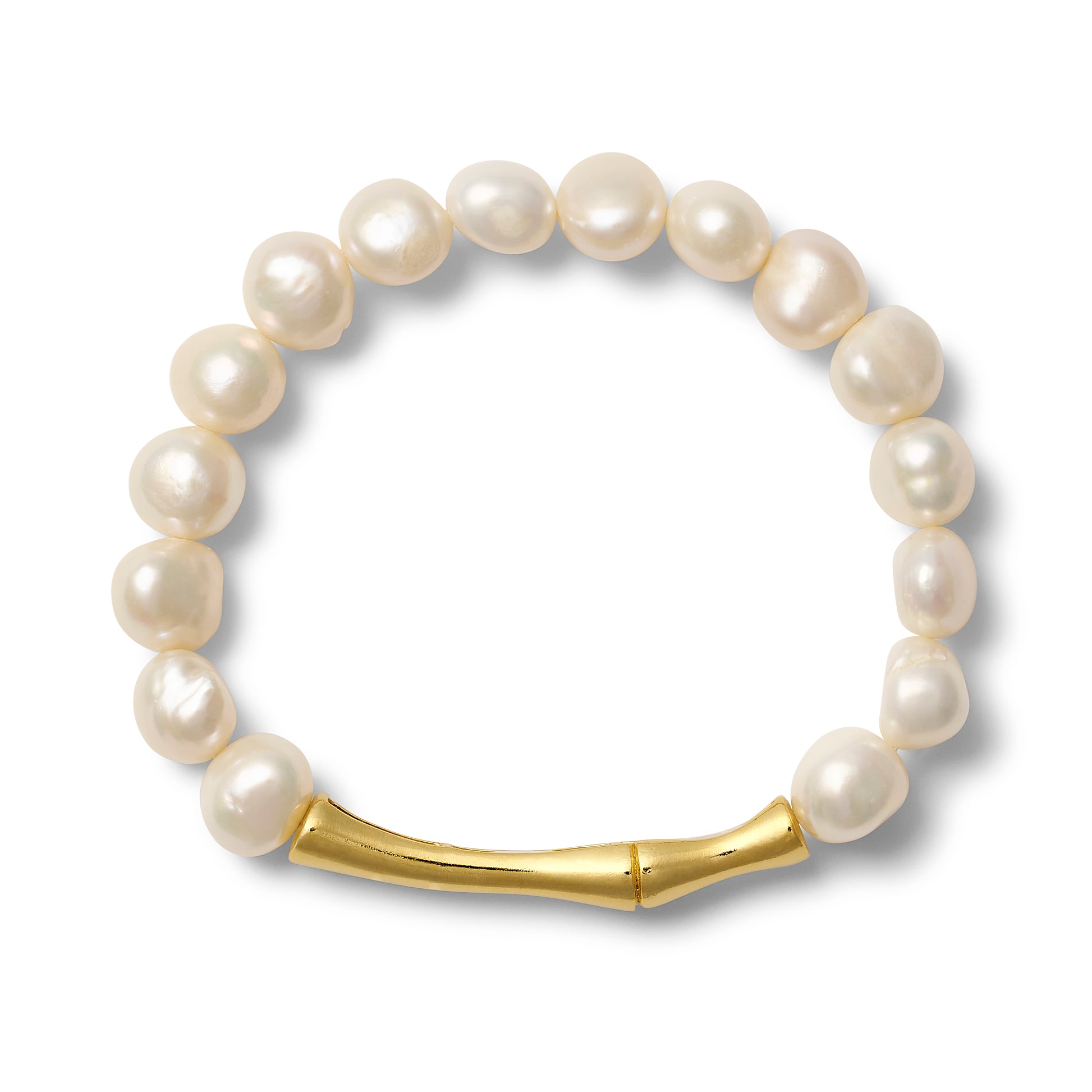 Bamboo Pearl Bracelet