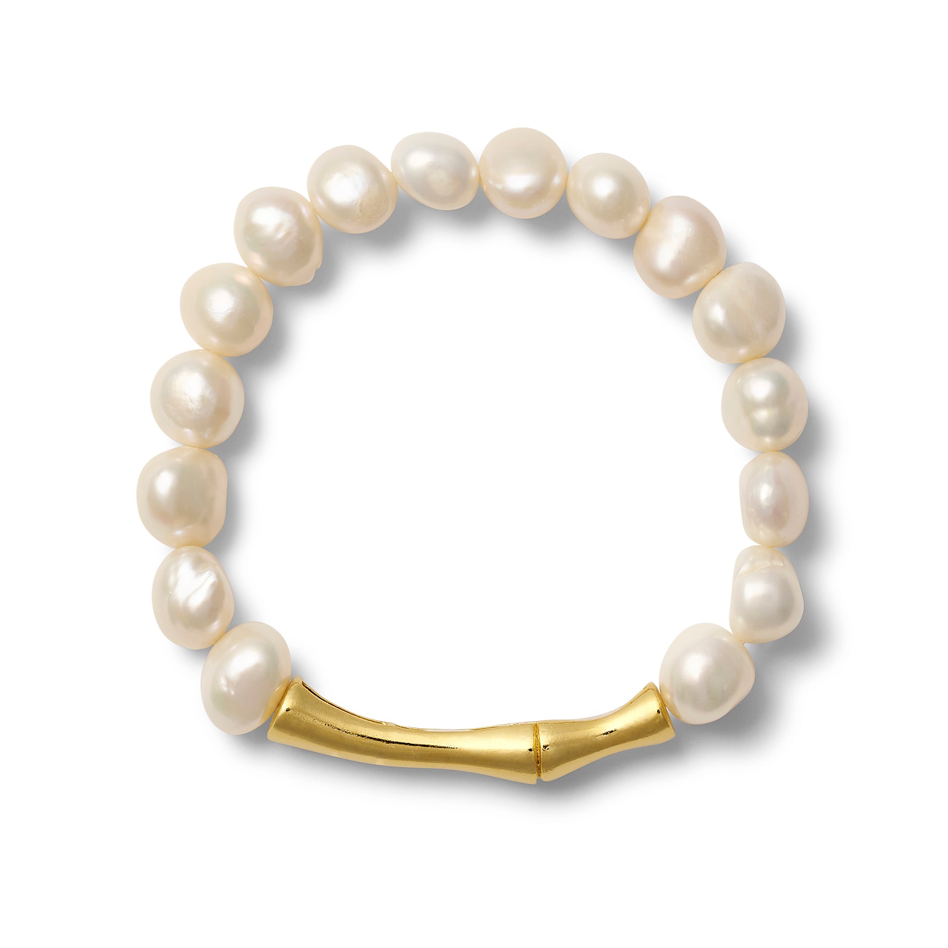 Bamboo Pearl Bracelet