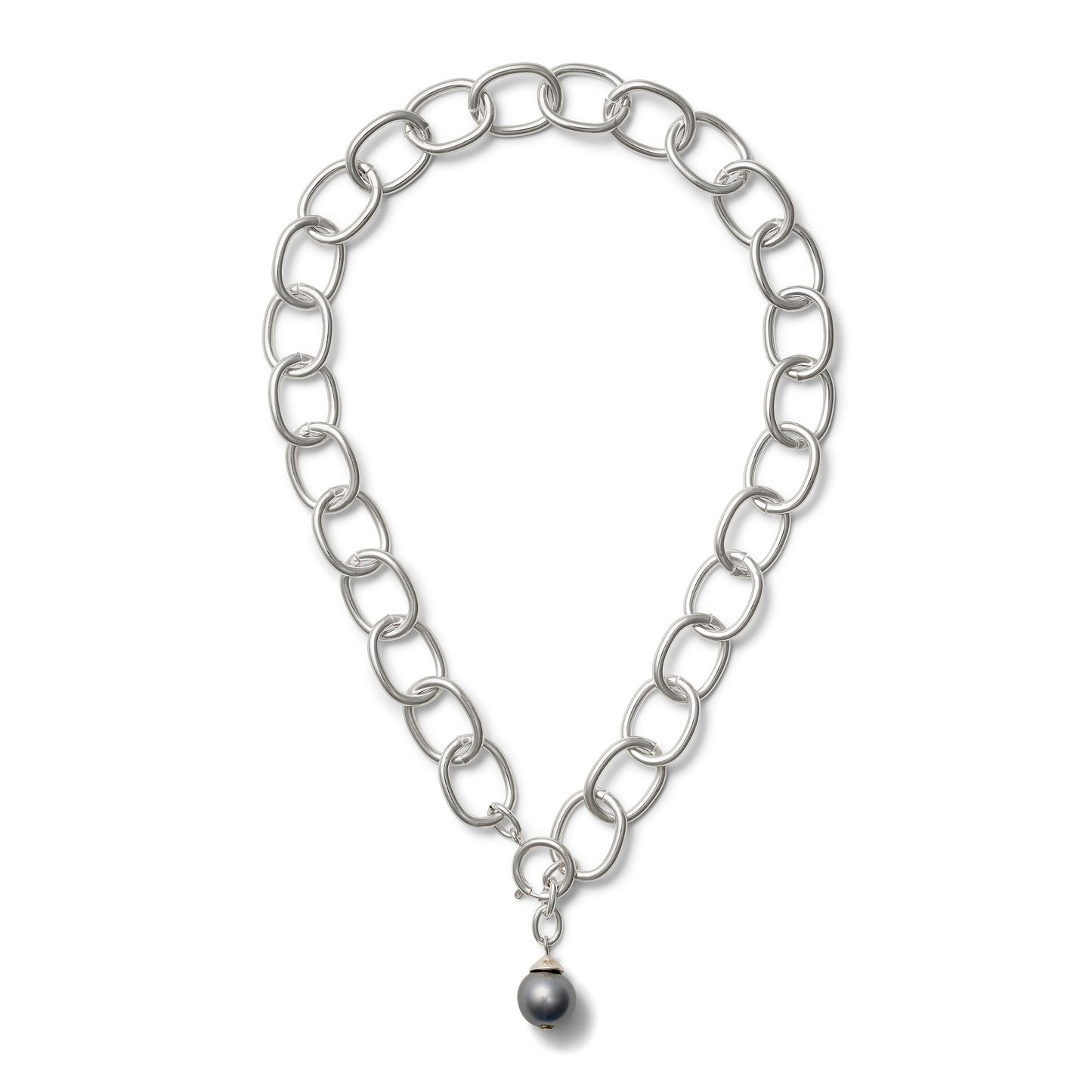 Big Boy Silver Necklace