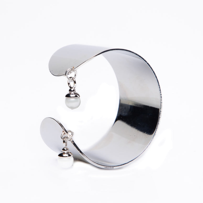 Cassette Cuff ~ Silver