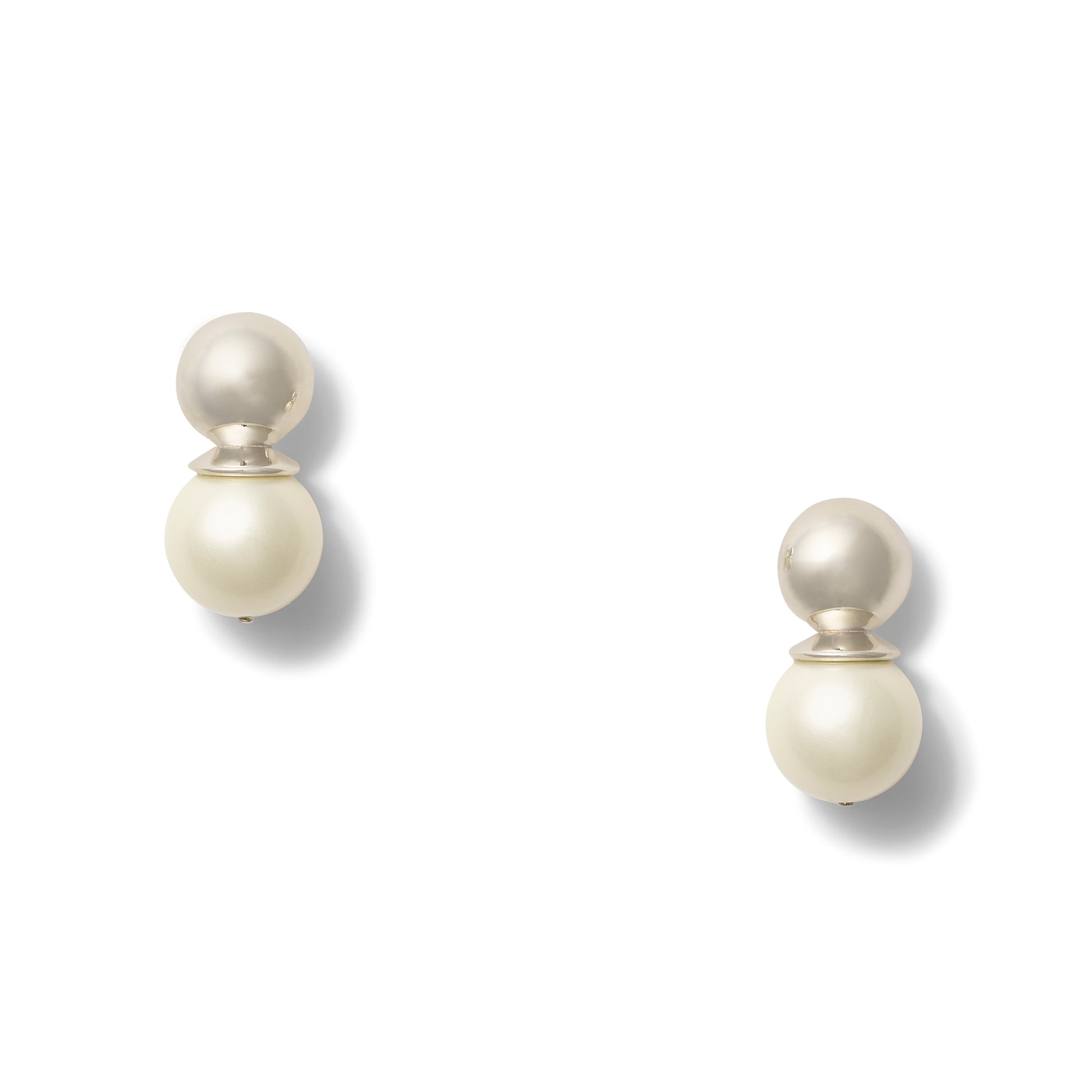 Bold Sterling Lady Earring