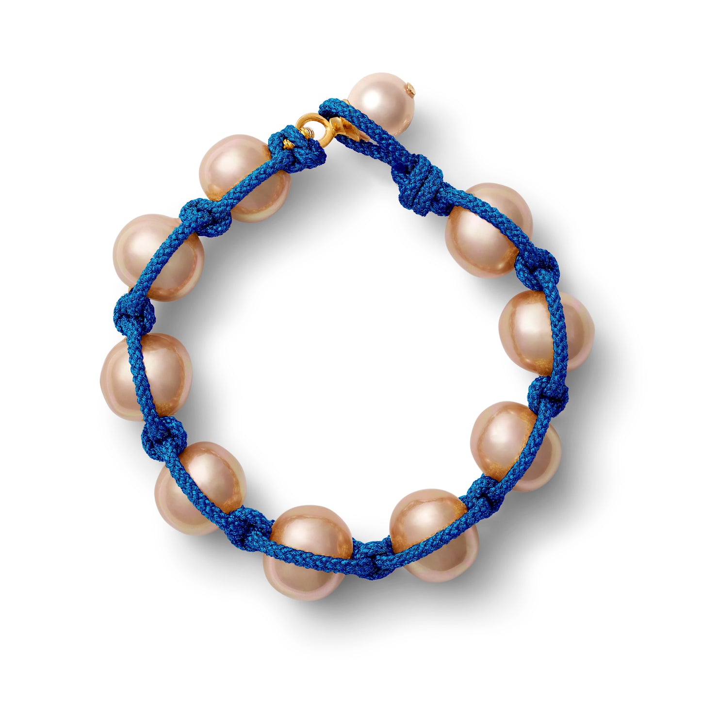 Load image into Gallery viewer, Champagne Fizz Macrame Bracelet
