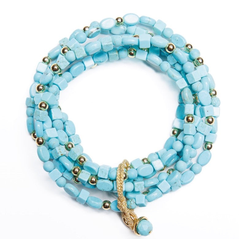 Cubist Blues Sally Bracelet