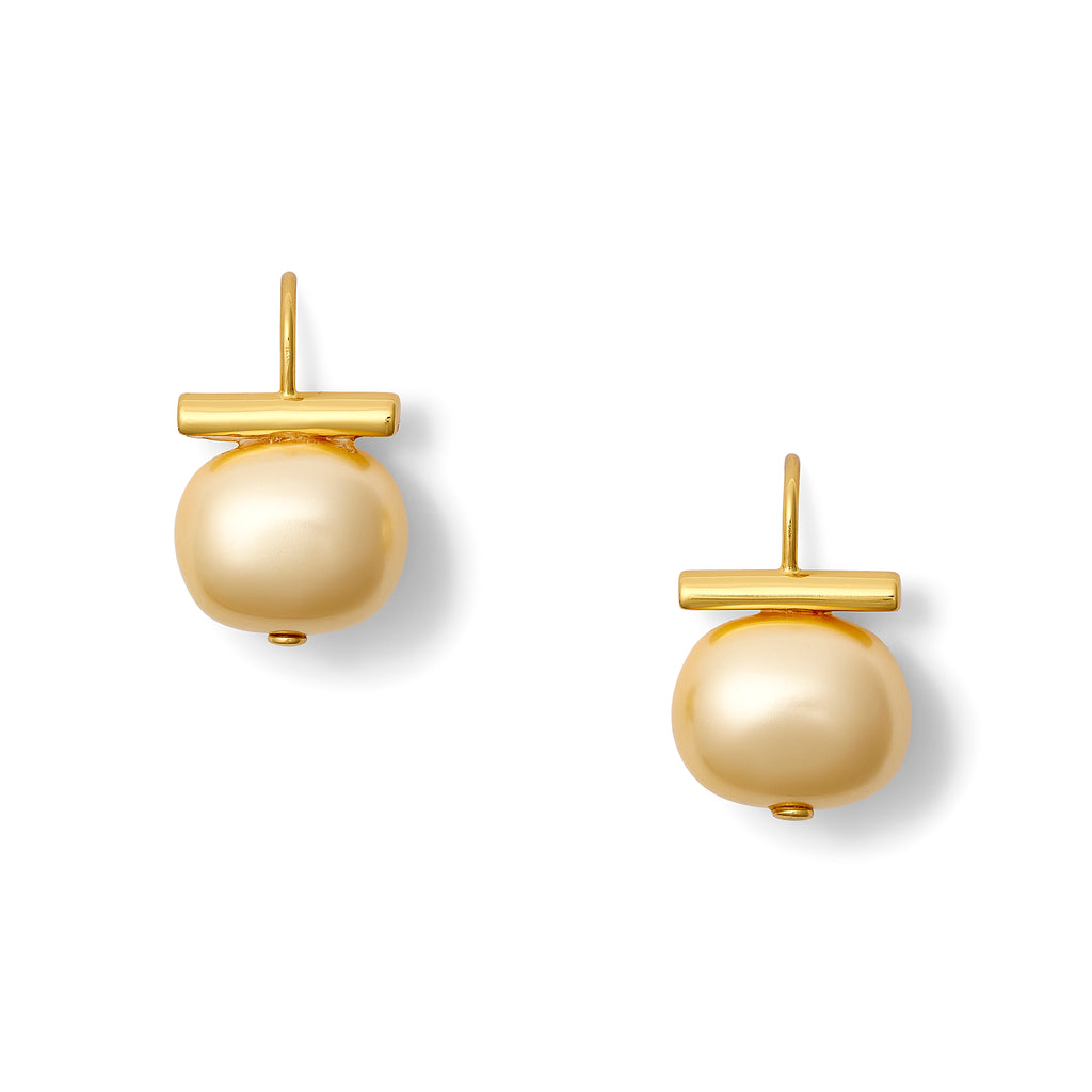 Buttery Gold Forever Fave Pebble Pearl Earring