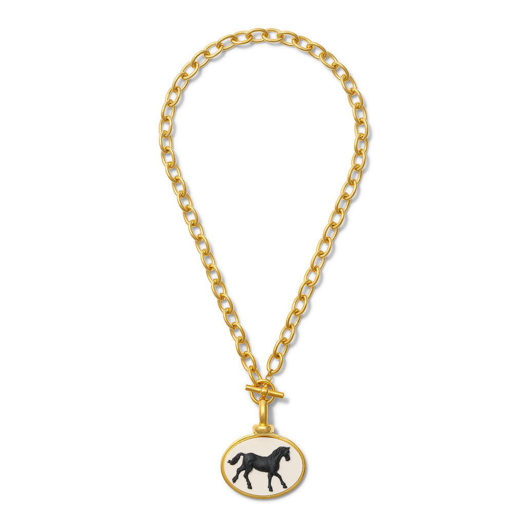 Gallop Noir Pendant