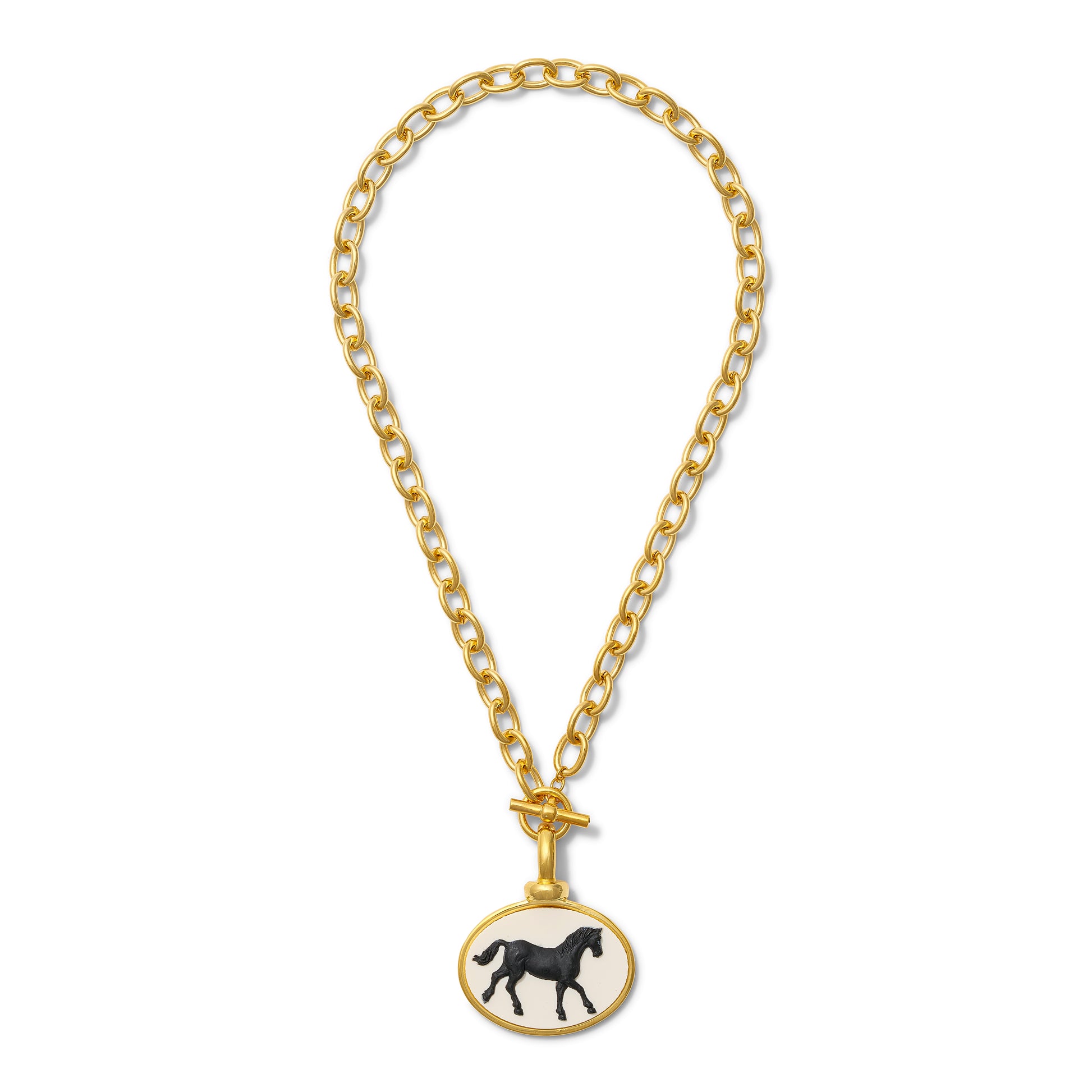 Gallop Noir Pendant
