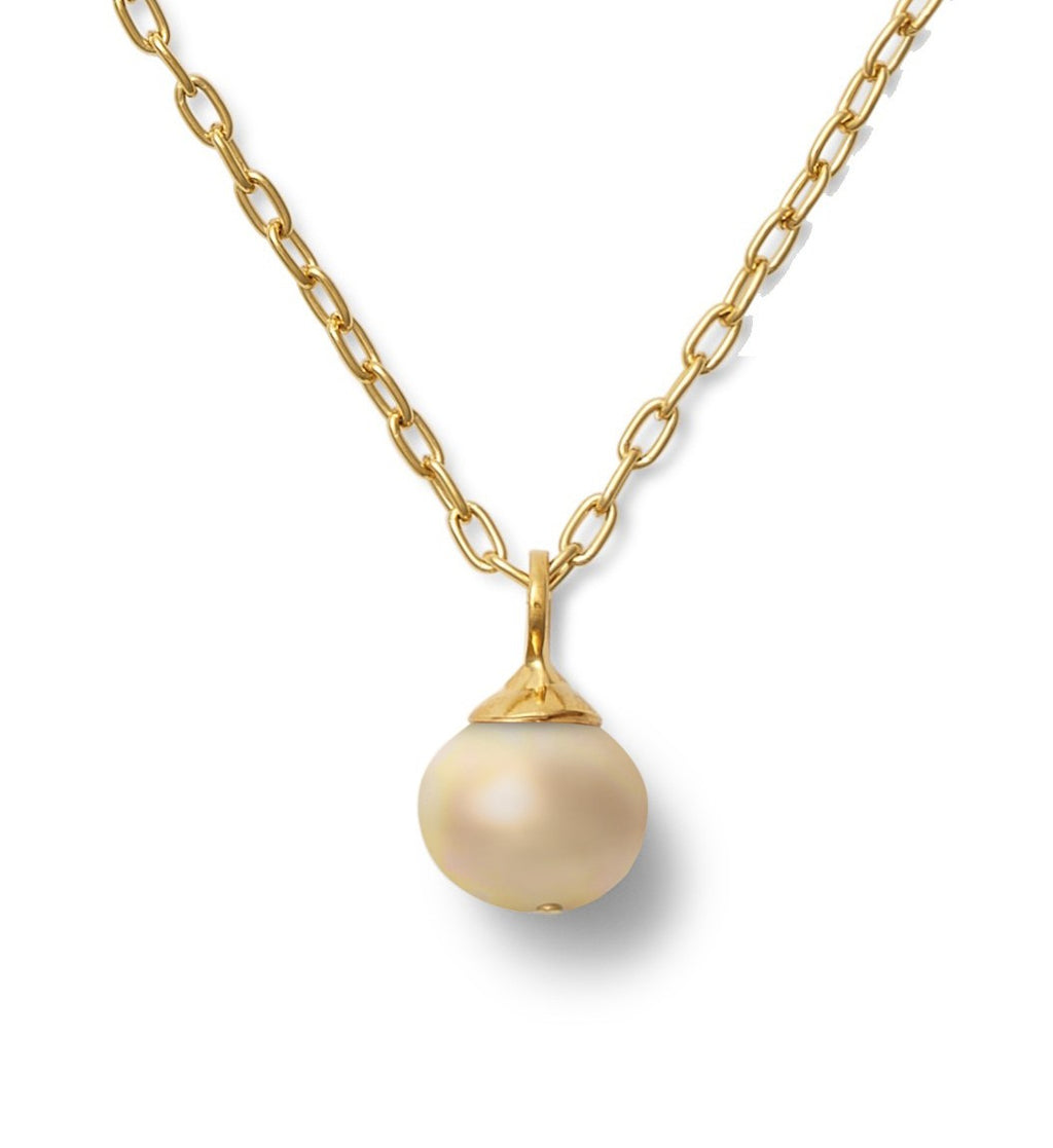 Baby Pebble Pearl Pendant