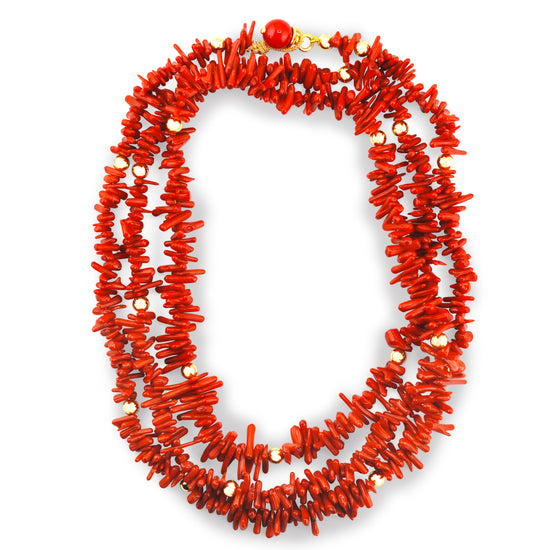 Sophia Coral Necklace 