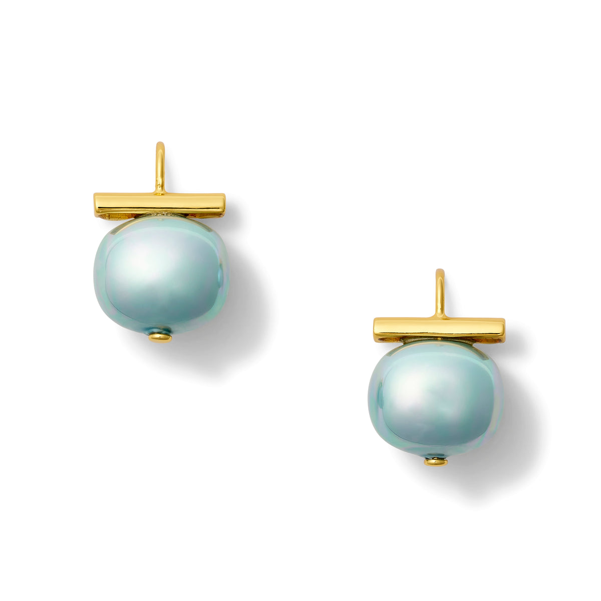 Cornflower Forever Fave Pebble Pearl Earrings