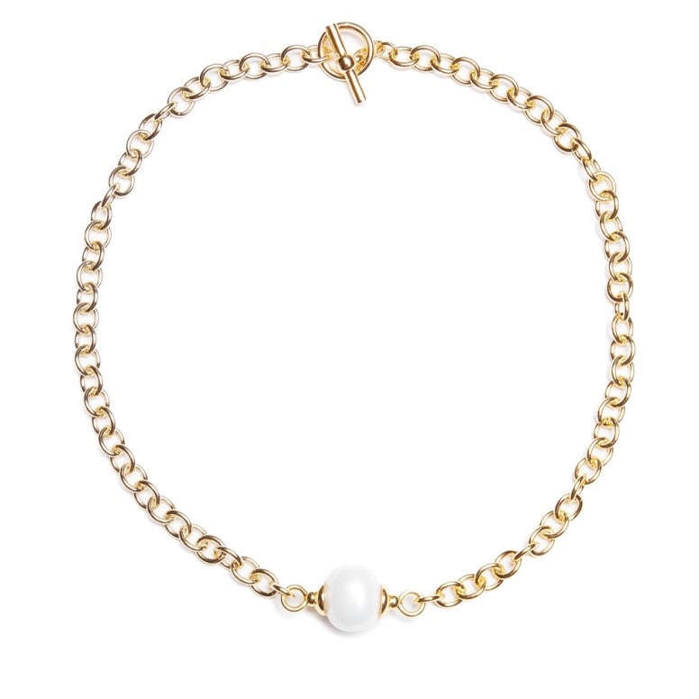ESSENTIAL Pebble Pearl Necklace