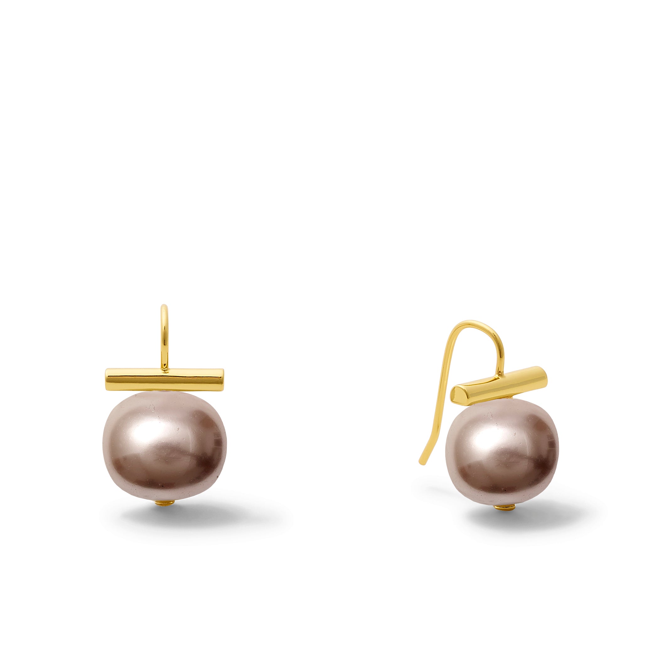 Classic Forever Fave Pebble Pearl Earrings ~ Medium – Canino Jewelry