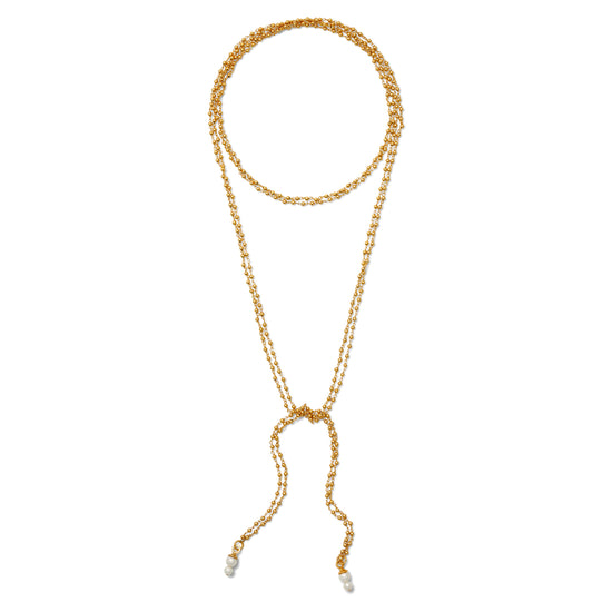 Pea Pod Pearl Lariat