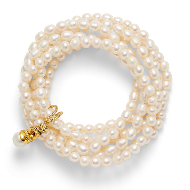 Classic Freshwater Pearl Bracelet Set