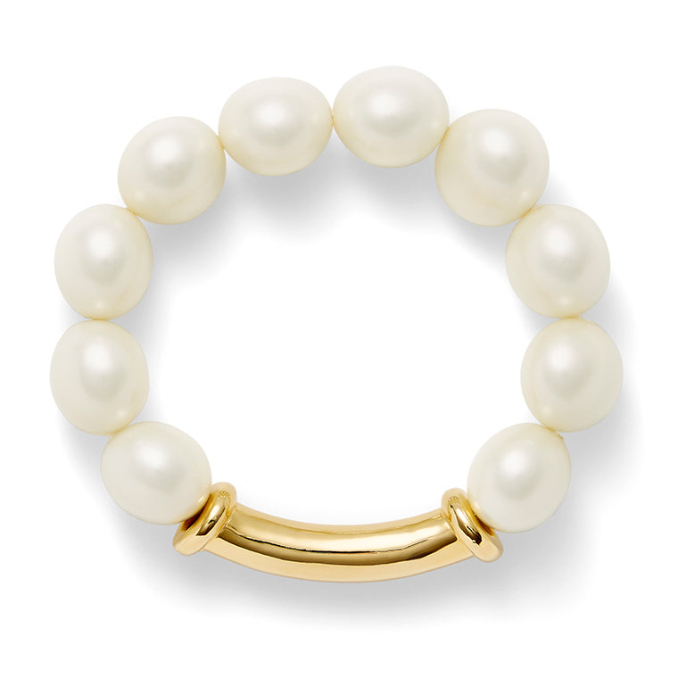 Load image into Gallery viewer, Classic Pebble Pearl Bracelet

