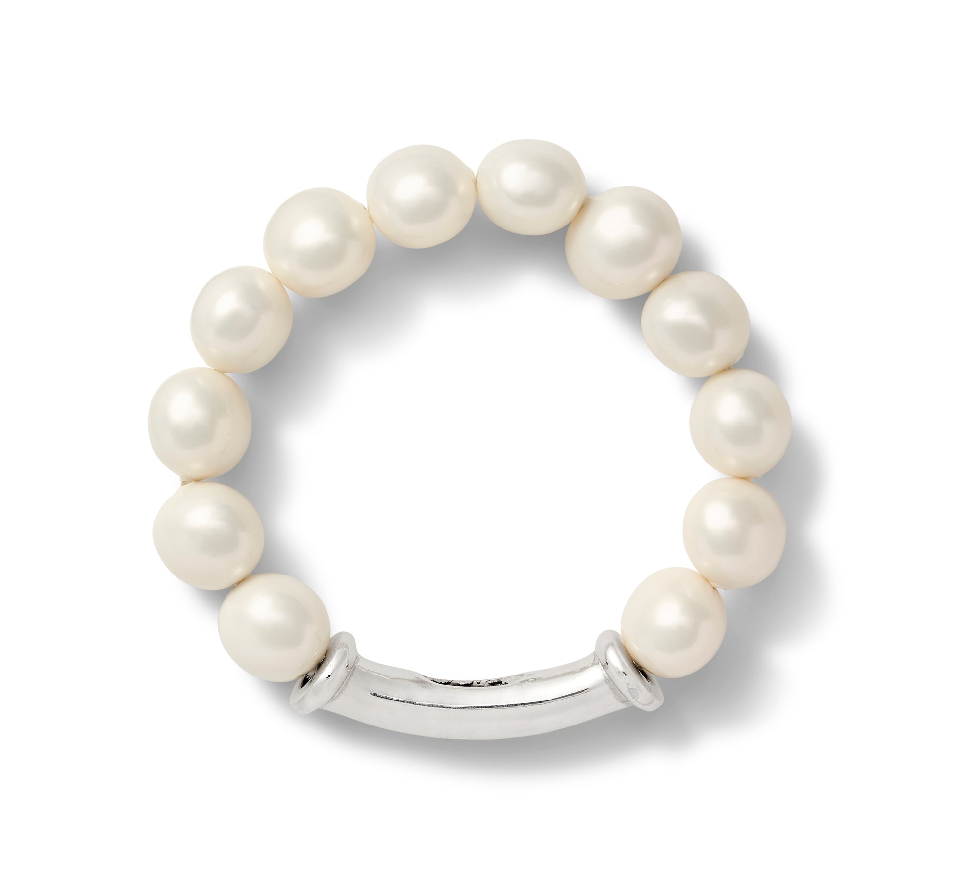 Sterling Stirrup Blues bracelet