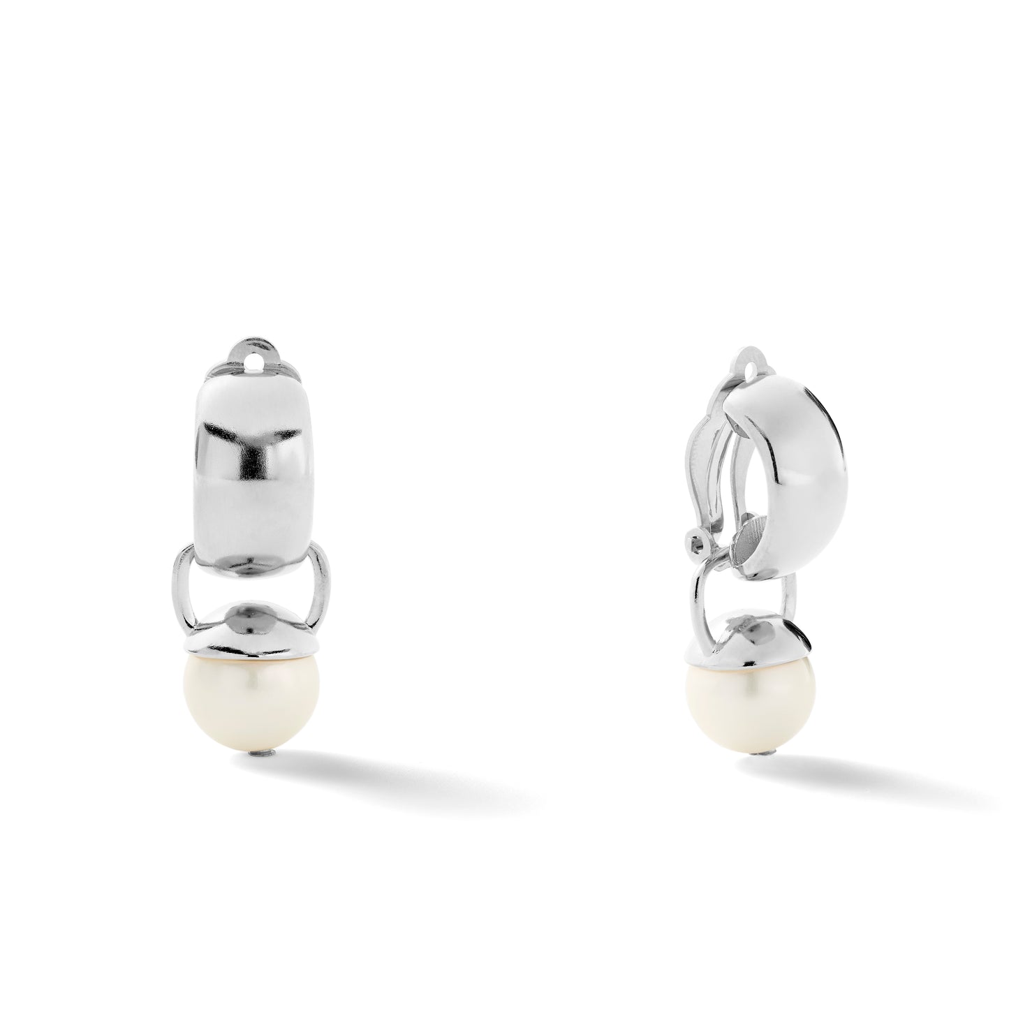 Load image into Gallery viewer, Sterling Sleek &amp;amp; Sculpted Ear Clips
