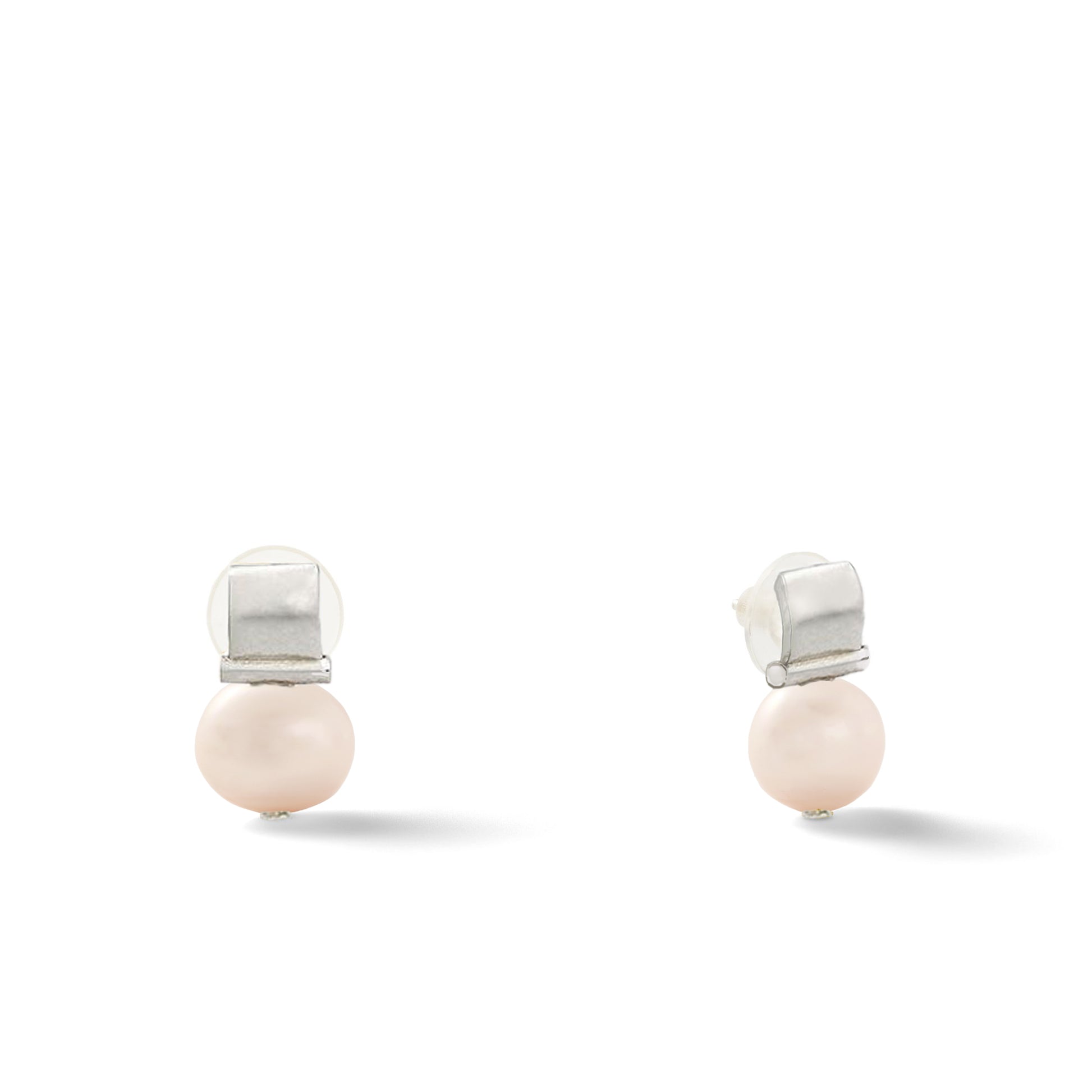 Smooth + Sculpted Baby Pebble Post Sterling
