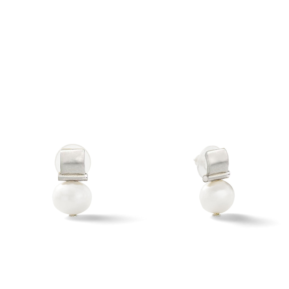 Smooth + Sculpted Baby Pebble Post Sterling