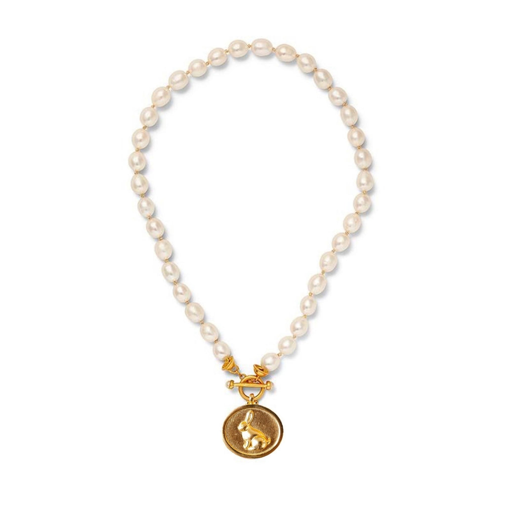 Little Freshwater Bird Pendant Necklace