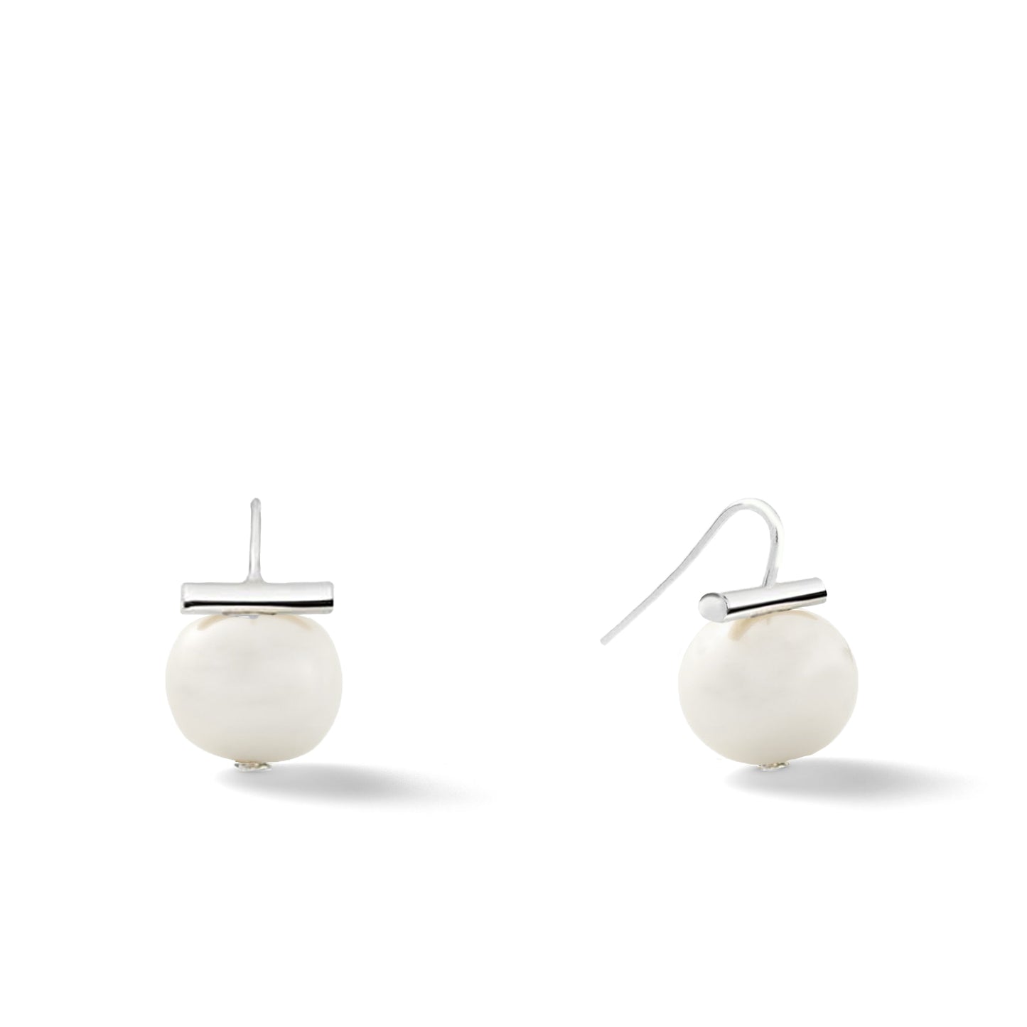Sterling Medium Pebble Pearls